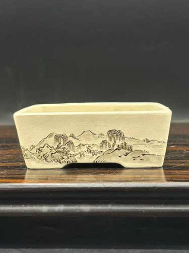 Ceramica vaso bonsai paesaggio - vaso,