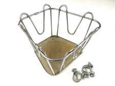 Cestino Anteriore Bici Portapacchi Cane per Donna Bicicletta Vintage Epoca