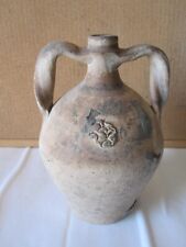 Anfora antica Sicilia in terracotta bummulu siciliano fiasco quartara giara '800