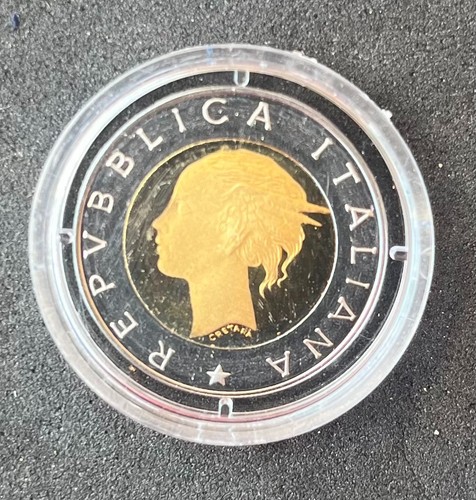 Italia bellissima moneta 500 - moneta-,