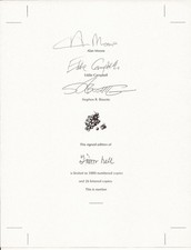 Alan Moore From Hell Signature