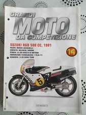 FASCICOLO EDICOLA GRANDI MOTO DA COMPETIZIONE N.14 SUZUKI RGB 500cc ,1981