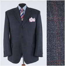 Blazer uomo Windowpane 44R