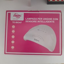 LAMPADA UNGHIA UV LED 48W PER ASCIUGATURA SMALTO GEL CON TIMER MANICURE NAIL ART