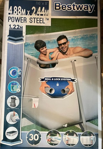 Piscina rettangolare bestway - piscina,
