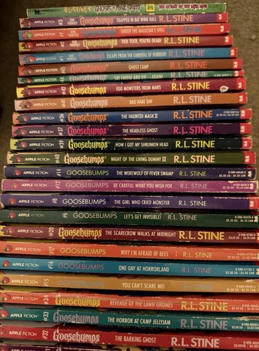 Lot goosebumps first - 25,