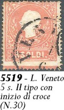 5519, Lombardo Veneto 5 soldi