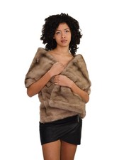 Stola in pelliccia di visone