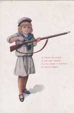 Cartolina militare trieste - cartolina,