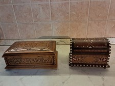 Portagioie scatole in legno
