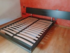 letto matrimoniale con contenitore+ testata