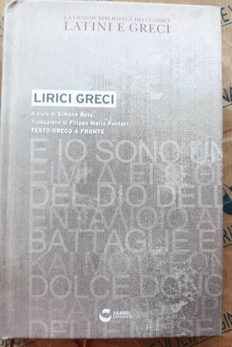 Lirici greci collana la - lirici,