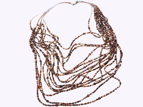 Collana perle semi - di,