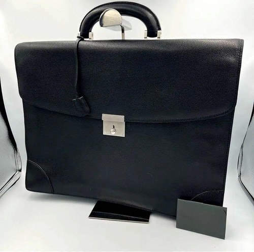 Valextra briefcase black - valextra,
