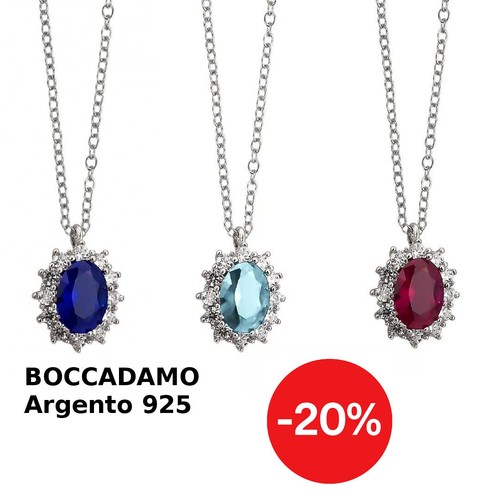 Collana donna argento 925 - argento,