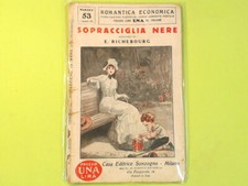 SOPRACCIGLIA NERE RICHEBOURG SONZOGNO 1926