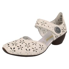 Scarpe Mary Jane Bianche In