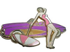 PIN'S PIN UP / MARYLIN MONROE / LES STARS DE LB CREATIONS /DOUBLE  MOULE SUPERBE