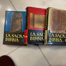 3 Vol LA SACRA BIBBIA MON GAROFALO NELL’A.T. Dio e’ tradotto Con JAHVE Marietti
