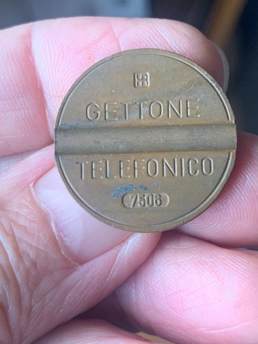 Gettone telefonico ipm 7506 - telefonico,