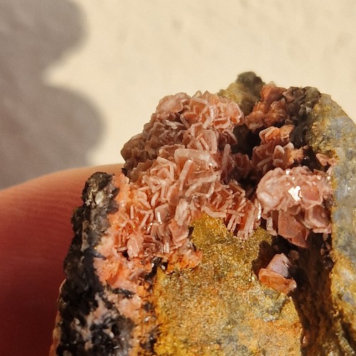 Minerali barite rosa da - minerali:,