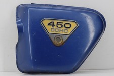 Fianchetto Sinistro In Metallo Azzurro Originale Honda CB 450 K3 K4 K5