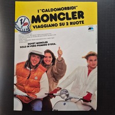 1984 #2 Moncler - Original AD Advertising Pubblicità Vintage