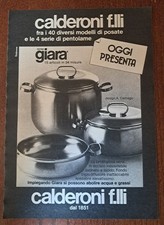Pubblicità F.lli Calderoni (1986)