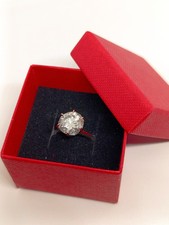 Anello Solitario 5 Carati Moisanite Gra