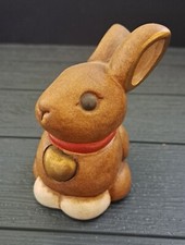 Ceramica Thun Coniglio marrone cuore 10 cm