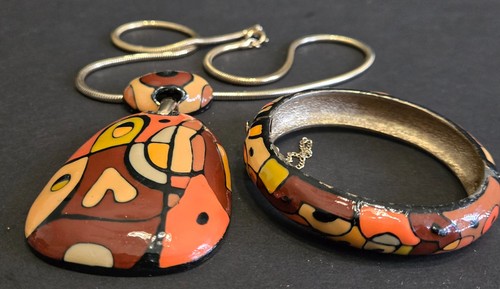 Set ciondolo bracciale - set, e