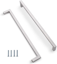 2 Pezzi Maniglie per Mobile Acciaio Inox Maniglie Armadio Maniglie per Cucina Di