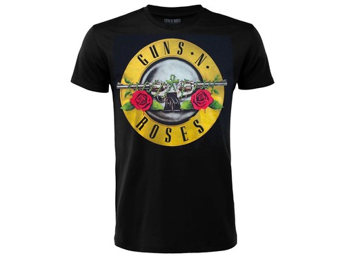 Shirt guns roses logo - guns,