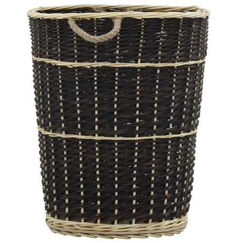 Cesta per legna con spallacci - con,