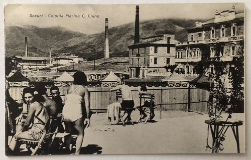 Cartolina scauri colonia - cartolina,