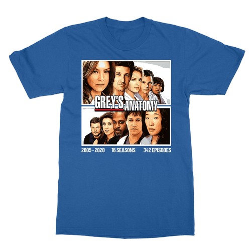 Shirt uomo grey anatomy - uomo,
