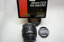SIGMA 50 MM F2.8 MACRO EX DG Macro per Nikon F/Fx