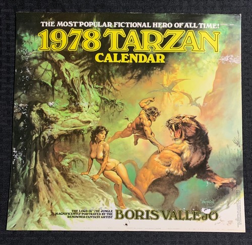 Calendario mesi tarzan 1978 - calendario,