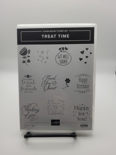 Treat time stampin stamp - treat,