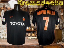 Maglia Valencia 2006-07 Nike Toyota nr. 7 David Villa vintage camiseta rara