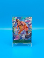 ONE PIECE Gioco di Carte TCG / Bartolomeo P-029 V.3 / ENG Arte Alternativa NM PRB01 Holo