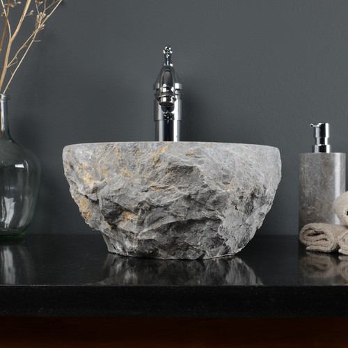 Lavabo marmo cm rotondo - lavabo,