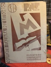 PNF PAGELLA FASCISTA 1937/8