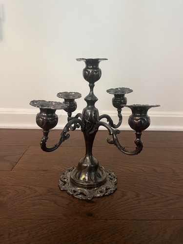 Antico candelabro derby silver - derby,