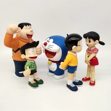 Doraemon Set 5 Figure Scala 1/6 PVC Nobita Shizuka Gian Suneo Raro No Box