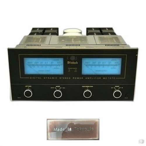 Mcintosh mc7270 stereo power - mcintosh,