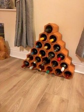 Portabottiglie per vino in terracotta x 24 = 48 bottiglie, offerta sfusa impilabile - spedizione gratuita