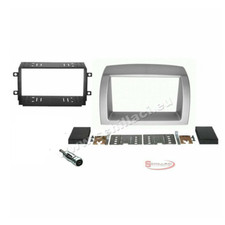 Mascherina Autoradio Lancia Y Ypsilon 2din Silver Argento dal 2006