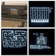 Osborne 1/1A Sistema/Giochi 5 Dischi CP/M Wizard of OSZ, Scacchi, Munchkin, Utils, ecc.