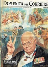 DOMENICA DEL CORRIERE 1965/4-5=WINSTON CHURCHILL=IL DIARIO DI BENITO MUSSOLINI